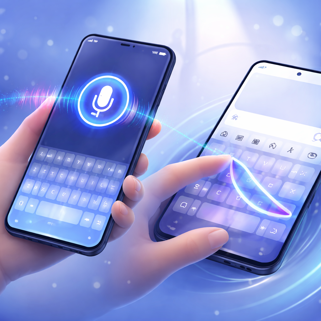 搜狗输入法多模态输入展示